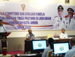 Pemkot Ambon Gelar Uji Kompetensi JPT, Diikuti 28 Pejabat
