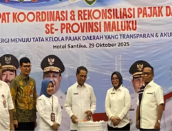 Pemkot Ambon Optimalkan PAD di Tengah Kebijakan Efisiensi Anggaran