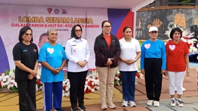 Pemkot Ambon Perkuat Program Pro-Lansia Melalui Senam dan Layanan Kesehatan