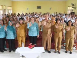TP PKK Ambon Sosialisasikan Pencegahan Kekerasan Anak di SMPN 7