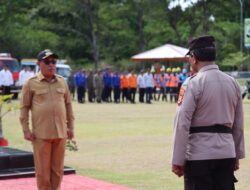 Bupati MBD Pimpin Gelar Pasukan Operasi Ketupat Salawaku 2026, Pastikan Mudik Aman dan Lancar
