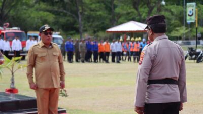 Bupati MBD Pimpin Gelar Pasukan Operasi Ketupat Salawaku 2026, Pastikan Mudik Aman dan Lancar