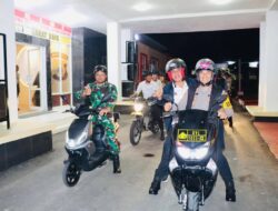 Kapolres MBD Dampingi Bupati Pimpin Patroli Malam Takbiran, Pastikan Keamanan Idul fitri