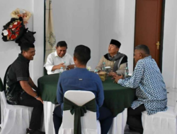 Silaturahmi Lebaran, Bupati MBD Konsolidasikan Sinergi dengan TNI-Polri