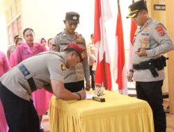 Kasat Reskrim Polres MBD Berganti, Kapolres Tekankan Kepemimpinan dan Integritas