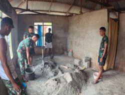 Satgas TMMD Pulau Moa Mulai Garap 19 Proyek Fisik di Tiga Desa