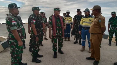 Dari Kisar ke Wetar, Danrem Binaiya Pantau Pos Pamputer dan Koperasi Merah Putih