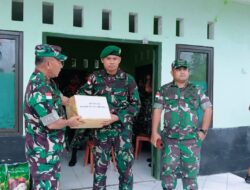 Danrem Binaya Apresiasi Kinerja Satgas Pamputer Penjaga Perbatasan Pulau Kisar