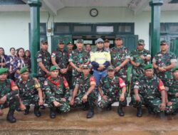 Kunker Wetar, Danrem Binaiya Cek kesiapan Dan Kodisi Prajurit Di Wilayah Perbatasan
