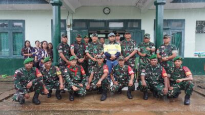 Kunker Wetar, Danrem Binaiya Cek kesiapan Dan Kodisi Prajurit Di Wilayah Perbatasan