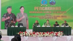 Bertemu Personel Kodim Moa, Danrem Binaya Tekankan Disiplin dan Soliditas