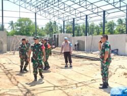 Kasiter Korem Tinjau KDKMP di Letti, Progres Pembangunan Capai 89 Persen