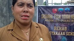 Selain Perpustakaan, TMMD Diharapkan Ikut Perbaiki Gedung SD Moain