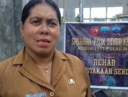 Selain Perpustakaan, TMMD Diharapkan Ikut Perbaiki Gedung SD Moain