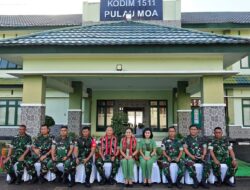 Kunjungi Kodim Pulau Moa, Danrem Binaya Tanam Sukun dan Soroti Ketahanan Pangan