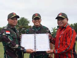 Tutup TMMD ke-128, Pangdam Pattimura Puji Semangat Gotong Royong di Perbatasan