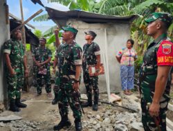 Tinjau Proyek TMMD di Moa, Danrem Binaya Optimistis Rampung Tepat Waktu