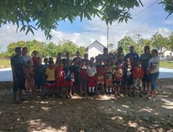 TMMD Ke-128 Rampungkan Fasilitas SDN Moain, Siswa Antusias Sambut Perpustakaan Baru
