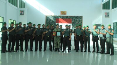 Kodim 1511/P. Moa Gelar Upacara Perpisahan Purna Tugas PasiTer