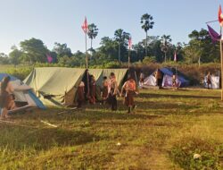 SMP Negeri 2 Tiakur Gelar Kemah Pramuka untuk Perkuat Karakter dan Kemandirian Siswa
