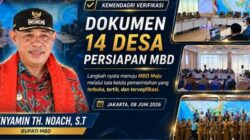 Pemkab MBD Verifikasi 14 Desa Persiapan di Kemendagri, Targetkan Status Definitif