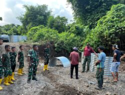 Kodim Moa Survei Lokasi Jembatan Armco Merah Putih Penghubung Ilwaki–Hiay Wetar Selatan