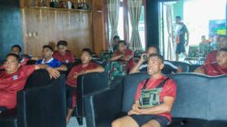 Kodim 1511/Pulau Moa Gelar Nobar Piala Dunia, Perkuat Kekompakan Prajurit