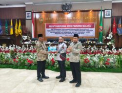 DPRD Maluku Gelar Paripurna,  Pertanggungjawaban APBD Kinerja Pemerintah Daerah