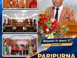 DPRD MBD Gelar Rapat Paripurna Dalam Rangka HUT MBD Ke-18