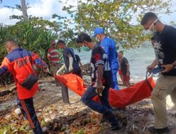 Polres MBD Gerak Cepat Tangani Penemuan Jenazah di Pantai Pilam, Diduga Korban Laka Laut Perairan Pulau Dai.