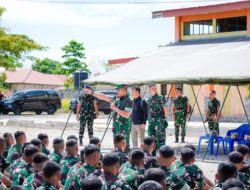Pangdam XV Pattimura Ingatkan Prajurit Yon TP 914 Tetap Siap Tempur Dan Peduli Pembangunan