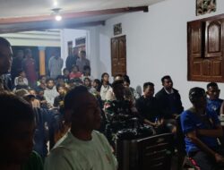 Sinergritas Dengan Warga Binaan, Babinsa Wakarleli Giat Nobar Pildum 2026