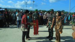 Dandim Kunjungi titik-titik Lokasi KDKMP Di Pulau Tepa
