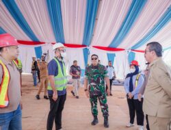 Tinggal hitung hari pelaksanaan Ground Breaking, Pangdam Pattimura Cek Langsung Kesiapan Acara