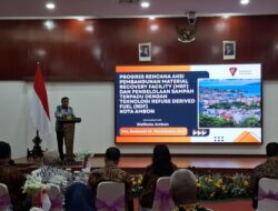 Wali Kota Ambon Paparkan Progres Rencana Aksi MRF dan RDF di Forum KPPD Lemhannas RI