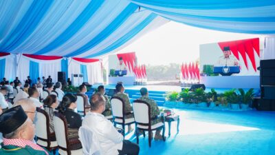 Presiden Prabowo Resmikan Groundbreaking PSN Blok Masela Secara Daring