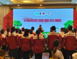 HAN 2026, Wali Kota Ambon : Anak Adalah Investasi Masa Depan Bangsa