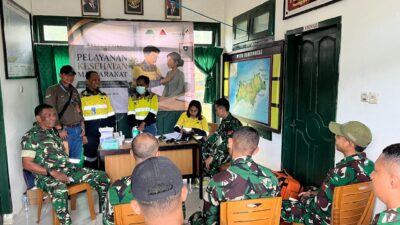 BKP-BTR Perkuat Sinergi dengan Koramil Ilwaki, Berikan Layanan Kesehatan bagi Prajurit di Wetar
