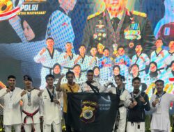 Polres MBD Raih 11 Medali, Harumkan Nama Daerah