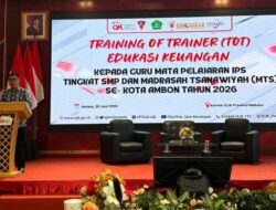 OJK Maluku Cetak Guru sebagai Duta Literasi Keuangan, Perkuat Generasi Cerdas Finansial