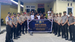 Siswa SIP Angkatan 56 Polda Maluku Bagikan Sembako untuk Anak Panti