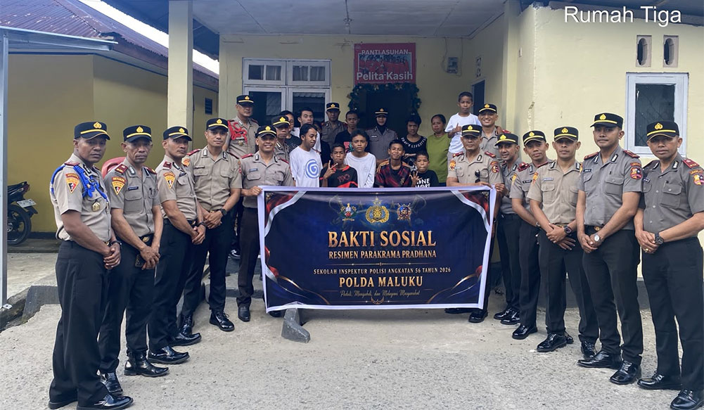 Siswa SIP Angkatan 56 Polda Maluku