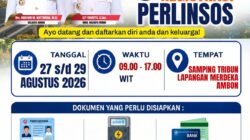 Pemkot Ambon Gelar Registrasi Perlinsos Serentak, Berlaku untuk Semua KK