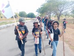 Sektor Nehemia Ikut Lintas Alam Sambut HUT GPM ke-91