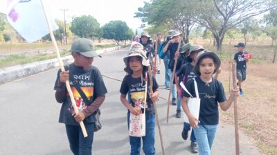 Sektor Nehemia Ikut Lintas Alam Sambut HUT GPM ke-91