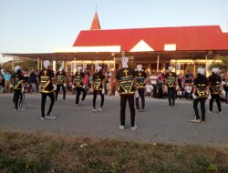 Sambut HUT GPM ke-91, Panitia PHBG Gelar Lomba Baris Empang Antar Sektor
