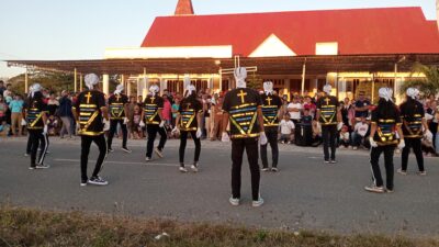Sambut HUT GPM ke-91, Panitia PHBG Gelar Lomba Baris Empang Antar Sektor