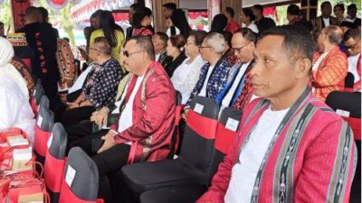 Kasdim 1504/Ambon Hadiri Upacara HUT ke-451 Kota Ambon