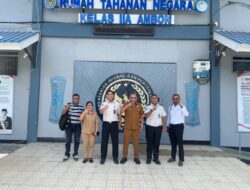 Rutan Ambon Koordinasi dengan Dinas PU, Bahas Pembangunan Sumur Bor Baru
