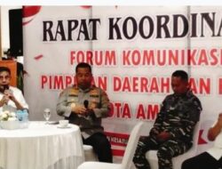 Dinamika Keamanan Ambon Jadi Sorotan, Forkopimda Dan FKUB Perkuat Sinergi
